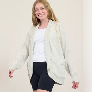 ATHLETA GIRL WRAP 'N ROLL CARDIGAN XL / 14